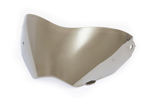 Visor plateado casco barstow