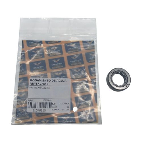 RODAMIENTO DE AGUJA NK15X27X12