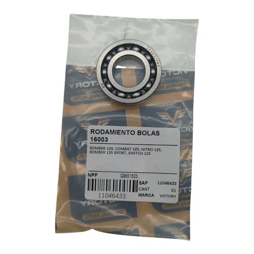 RODAMIENTO BOLAS 16003-35162