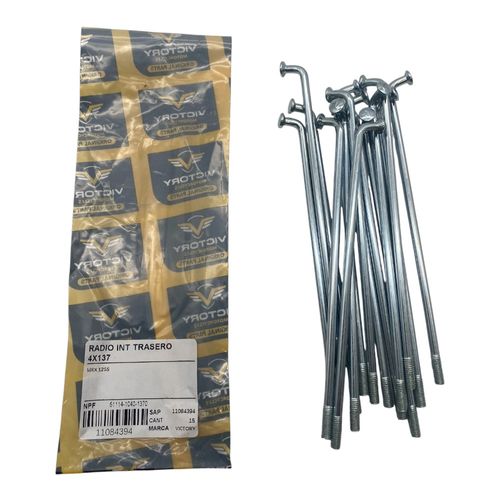 RADIO INT TRASERO 4X137