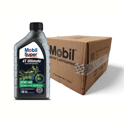 CAJA X 12 MOBIL SUP 4T ULTI 10W-40 12X1L