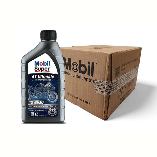 ACE MOBIL-S 4T ULTIM 10W-30 12X 1 L CAJ