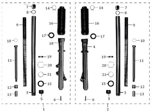 PIN DE SEGURIDAD SUSPENSION DELANTERA ENDURO MRX 125-2021