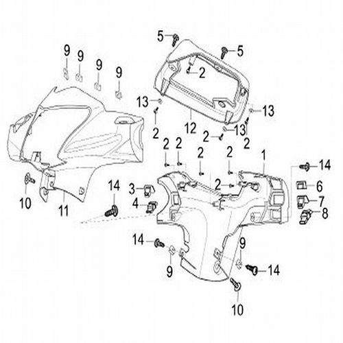 SWICHE DIRECCIONALES CUBIERTAS MANUBRIO  ADVANCE