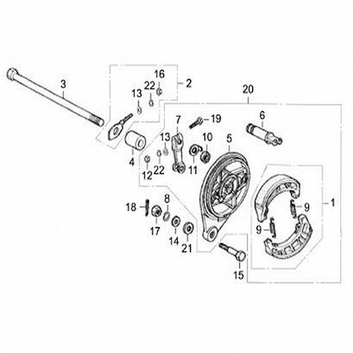 ANTIVIBRANTE PORTABANDAS TRASERO  ADVANCE- FLOW