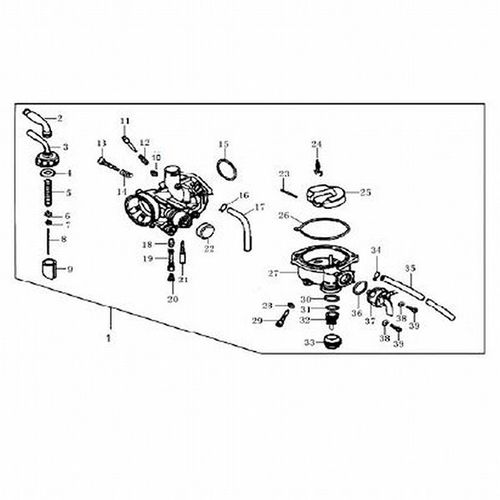 AGUJA CORTINA CARBURADOR  VICTORY ONE