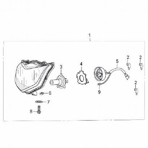 SOCKETE BOMBILLO FAROLA  VICTORY ONE