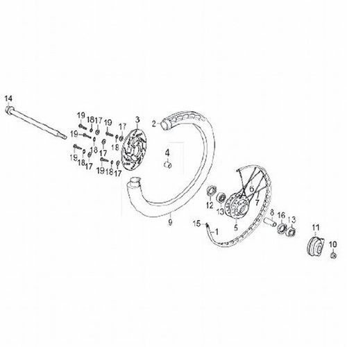 BUJE CAMPANA DELANTERA  VICTORY ONE