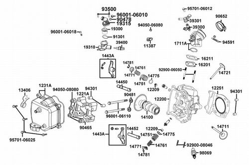 CULATA SOLA SCOOTER X-TOWN 300