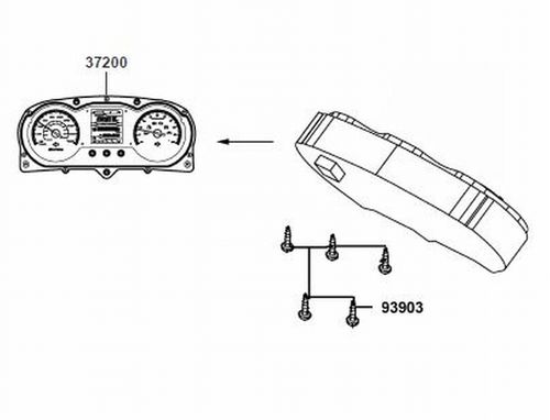 VELOCÍMETRO COMPLETO SCOOTER X-TOWN 300