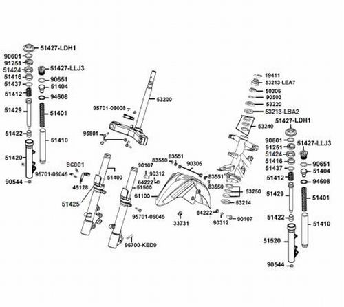 ABRAZADERA SUSPENSIÒN DELANTERA SCOOTER X-TOWN 300