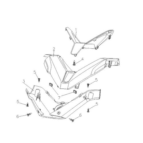 COMPLEMENTO CUBIERTA SUPERIOR MANUBRIO AUTOMATICA VICTORY BLACK