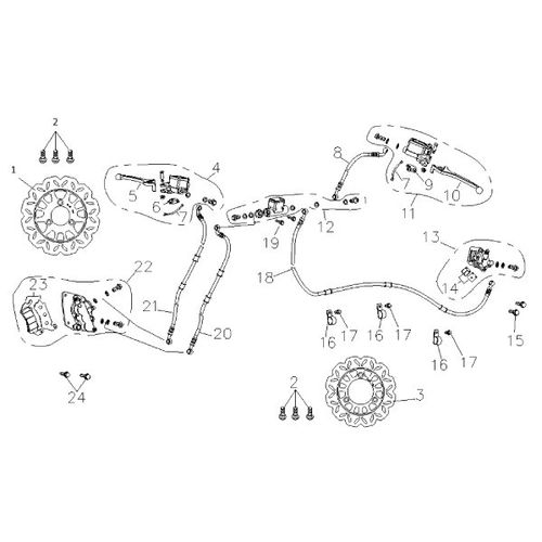 BOMBA FRENO TRASERO AUTOMATICA VICTORY BLACK