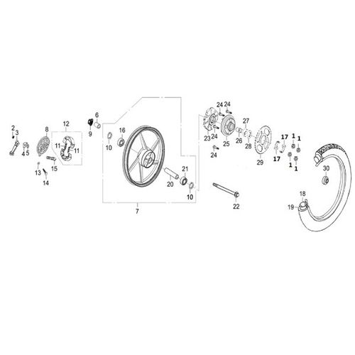PORTA SPROCKET STREET VICTORY ONE ST 110