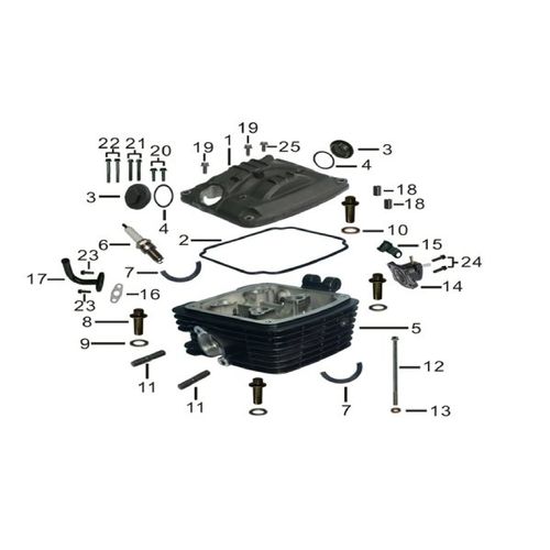 TAPA CULATA STREET VICTORY BOMBER 150