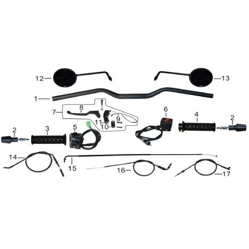 SWICHE CLUTCH STREET VICTORY BOMBER 150