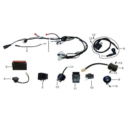 SWICHE PEDAL FRENO STREET VICTORY BOMBER 150