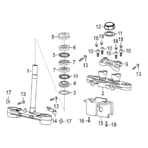 SOPORTE SWICHE ENCENDIDO STREET VICTORY SWITCH 150