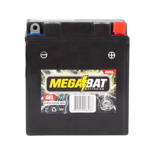 BATERÍA MEGABAT 12V GEL ACTIV- FLOW- KYMCO TRACK- MRX- ONE- UNI-K- VICTORY ONE