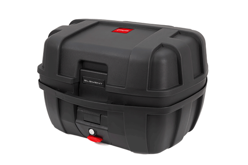 Maleta plástica element 37 litros negra / un casco